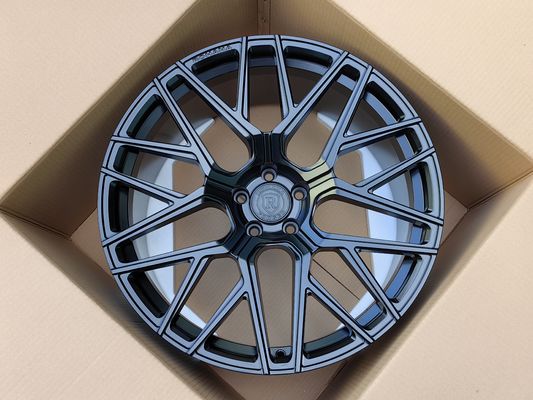 Rohana RFX10 Satin Black Forged Wheels For Corvette C8