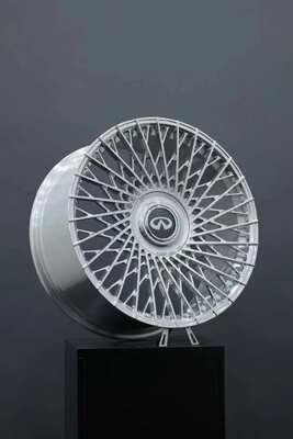 Muiti Spokes 6061-T6 Polished Silver Forged Wheels