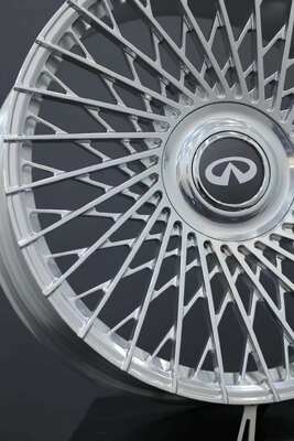 Muiti Spokes 6061-T6 Polished Silver Forged Wheels
