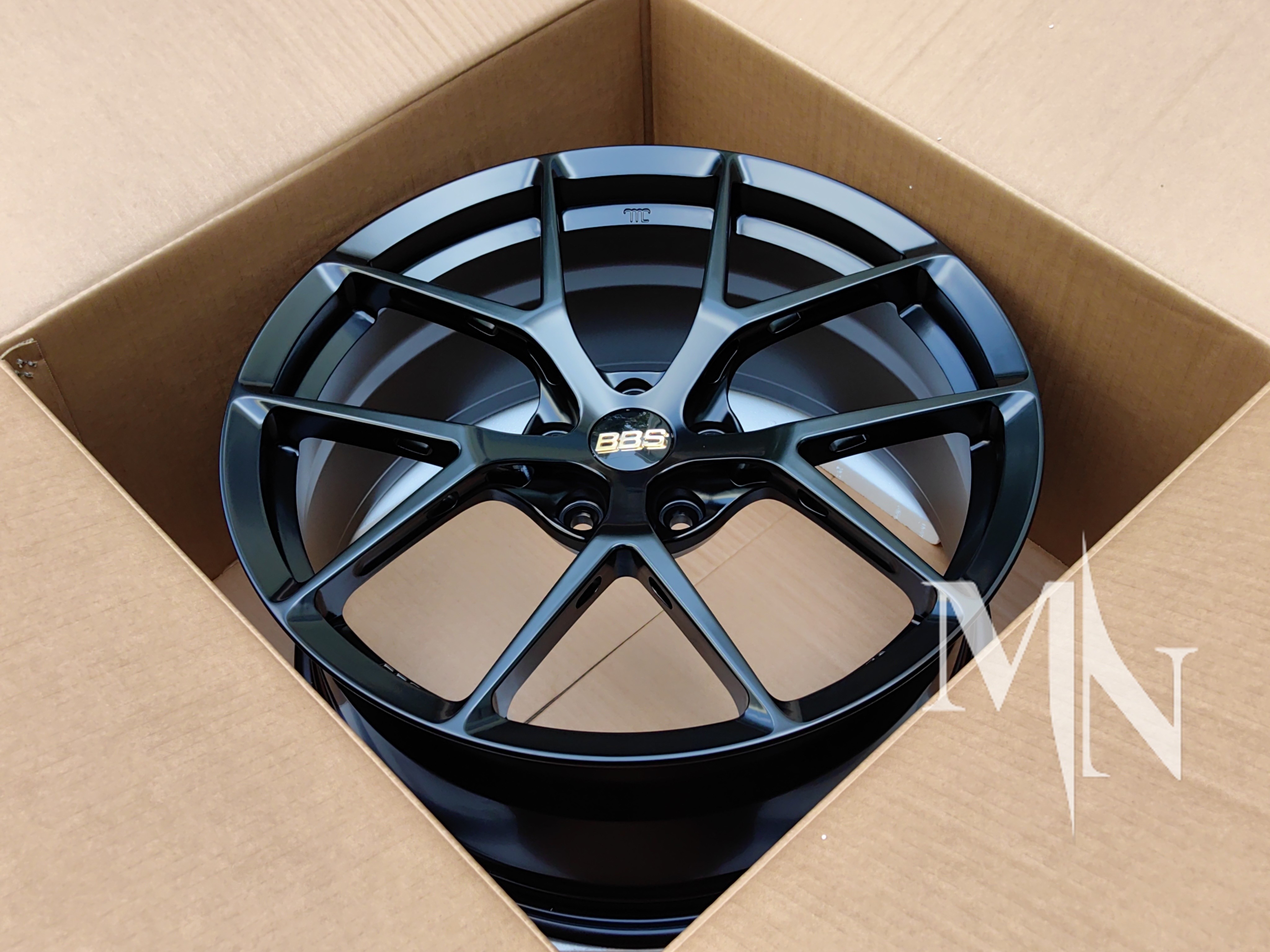 BBS FI R Satin Black Wheels Rims
