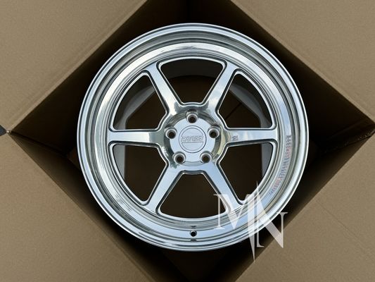 Nissan 350Z 370Z için 5x114.3 Forge Oto Jantlar Parlak Gümüş Kaplama