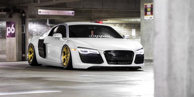 Monocoque Audi R8 Audi R8 Retro Rotiform DIA Wheels Monoblock 3PC Custom Finish