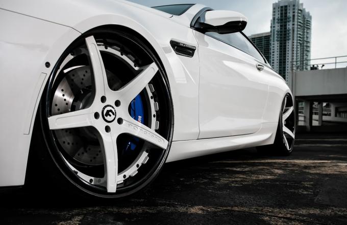 Forge Dynamic Rims Black Lip Forgiato Forged Wheels Aerospace Grade White Face Rims