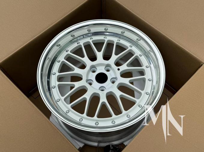 2 Piece Forged Custom Wheels BBS LM LMR LeMans Gold Rims For BMW 370z 350z